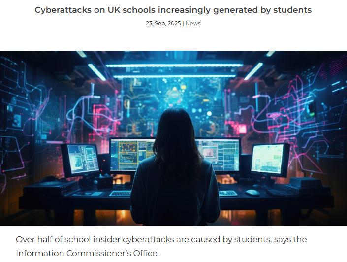 K_Cauchi's tweet image. #ICO shares that over half of UK school insider #cyberattacks are caused by students. Learn how and why this concerning new trend is happening in #RISEEduMag.
riseedumag.com/uk-schools-stu… #CyberSecurity #Safeguarding #Tech @NetSupportGroup @TechHeaddd