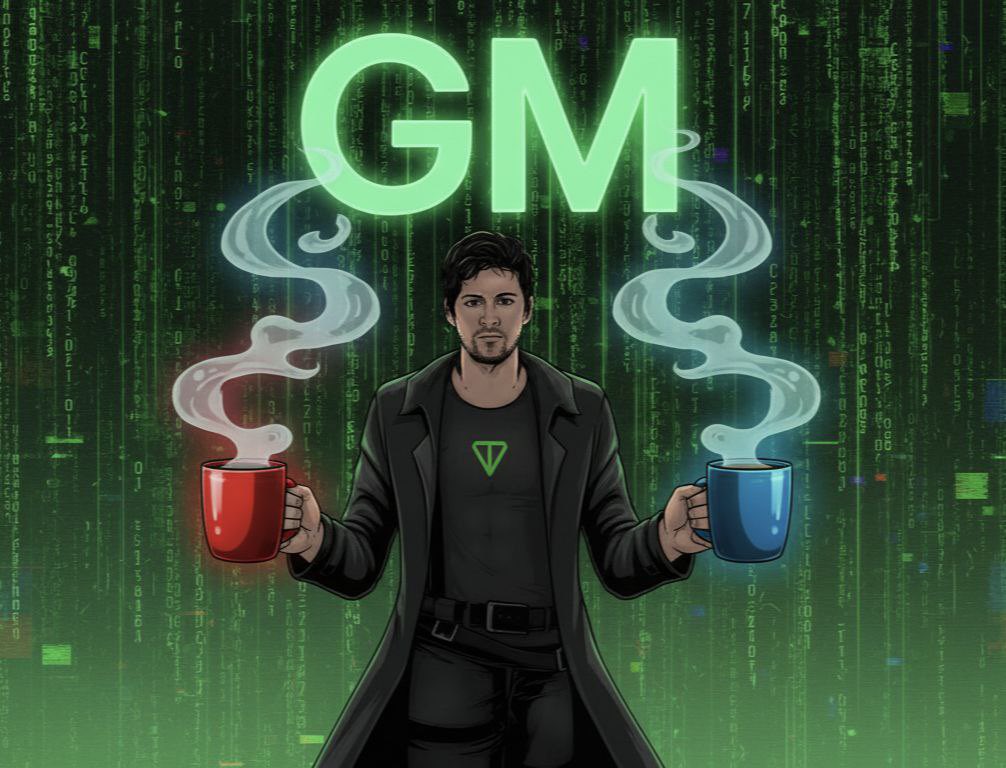 NeoMatrixTON's tweet image. Gm TON 💎