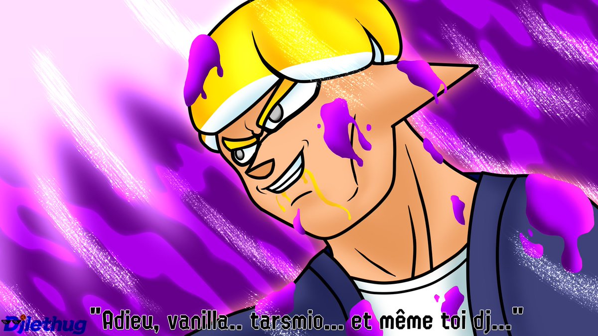 C'était sensé être un cadeau pour mon co-cap Puma mais ça a pris plus de temps que prévu (au moins c'est stylé de fou mdr)

#splatoonfanart #digitalart
