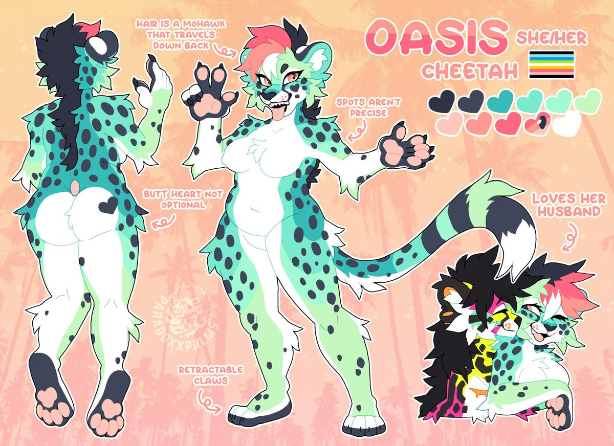 paradoxxpalms's tweet image. are there any fursuit makers that would be interested in making my beautiful wife into full(digi) suit.............anyone know any makers that are open? 👀🩷 help us!