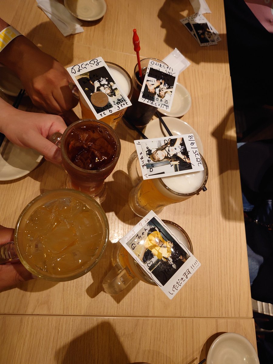 ライブ終わって始まり(^_^)/