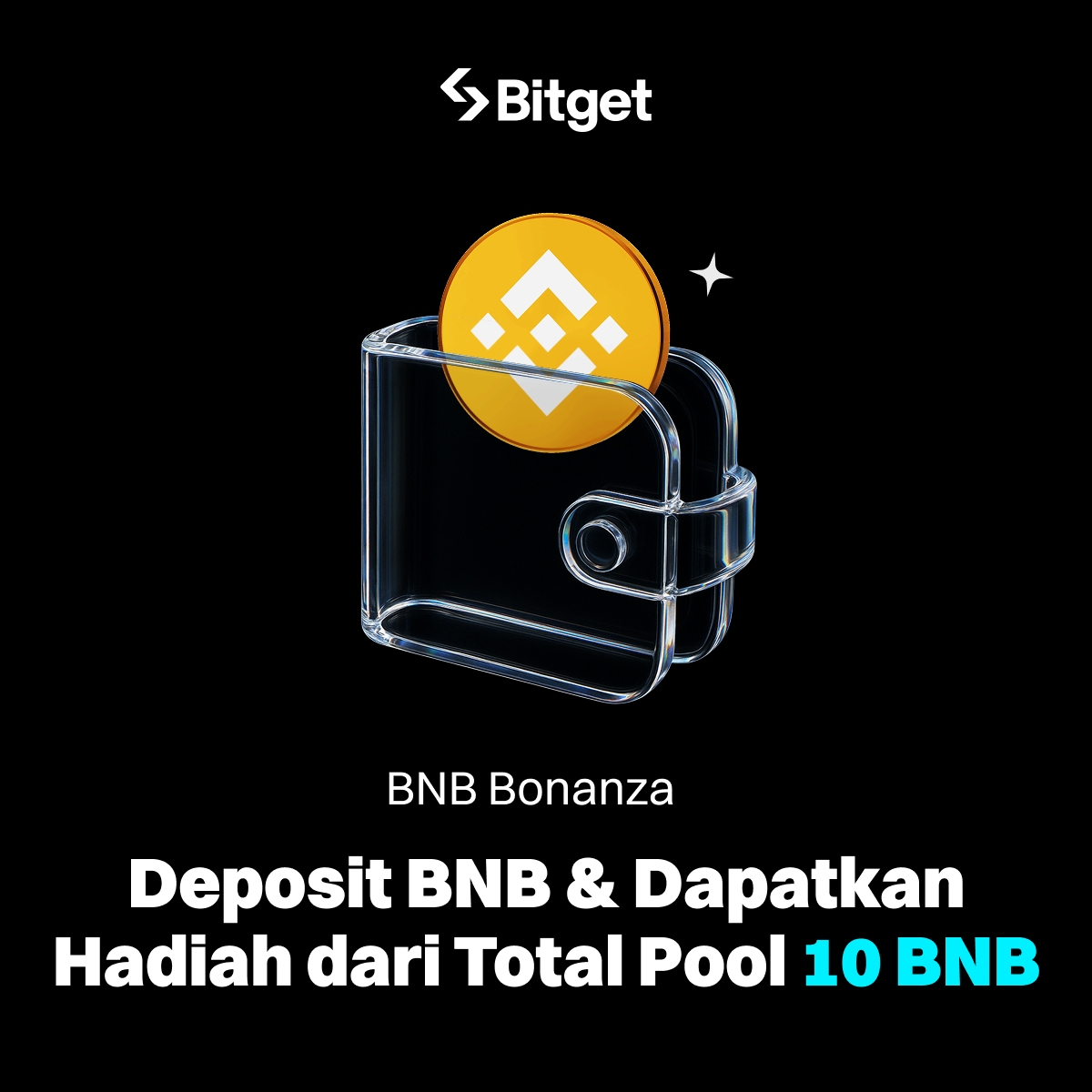 BitgetID's tweet image. BNB Deposit Rewards Bonanza sudah dimulai!
Bergabunglah untuk memenangkan BNB senilai 5 USDT dan berbagi hadiah senilai 10 BNB!
partner.bitgetapp.com/bg/XHZB0M