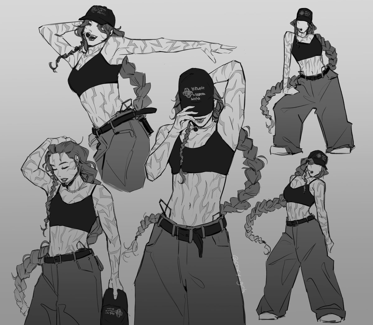 How many times am I gonna draw Rumi as Jihyo... yes
#KPOPDEMONHUNTERS #Rumi