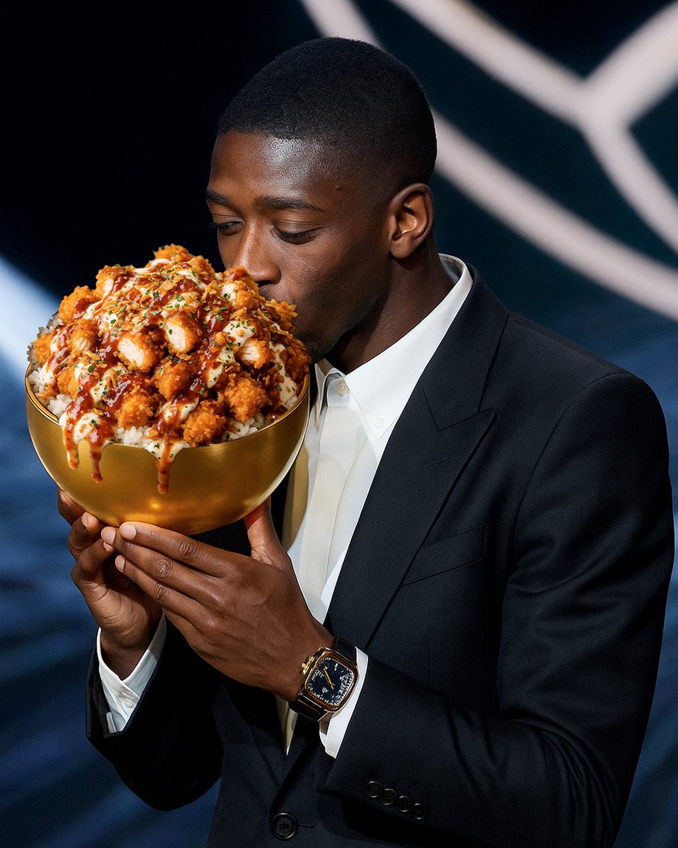 Krousty Sabaïdi (@kroustysabaidi) on Twitter photo Félicitations Ousmane pour ton Krousty d’Or 🏆🍗
PS : Lamine, t’inquiète on a aussi des menus kids pour toi 👶🍟 Félicitations Ousmane pour ton Krousty d’Or 🏆🍗
PS : Lamine, t’inquiète on a aussi des menus kids pour toi 👶🍟