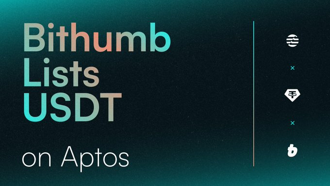 <a href="/Aptos/">Aptos</a>  just got a serious upgrade! 🚀

<a href="/BithumbOfficial/">Bithumb</a>  ( Korea's top exchange )
Now supports USDT deposits &amp; withdrawals on Aptos
 
Only ETH, TRON &amp; now Aptos have this backing from Korea’s top exchanges.

Big liquidity is coming. 💧