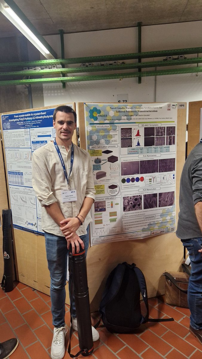 Sol (@marisol_csic) on Twitter photo Se cierra la temporada de congresos para el grupo <a href="/FinderDevices/">FINDER Functional Nanoscale Devices for Energy</a> 🎉. Última parada: #BPS en Alemania 🇩🇪. Gran trabajo de Diego y Carlos, presentando sus pósters 📌, y sus 2 min charlaspñ 🎤. ¡Orgullosos de sus aportaciones ! Se cierra la temporada de congresos para el grupo <a href="/FinderDevices/">FINDER Functional Nanoscale Devices for Energy</a> 🎉. Última parada: #BPS en Alemania 🇩🇪. Gran trabajo de Diego y Carlos, presentando sus pósters 📌, y sus 2 min charlaspñ 🎤. ¡Orgullosos de sus aportaciones !