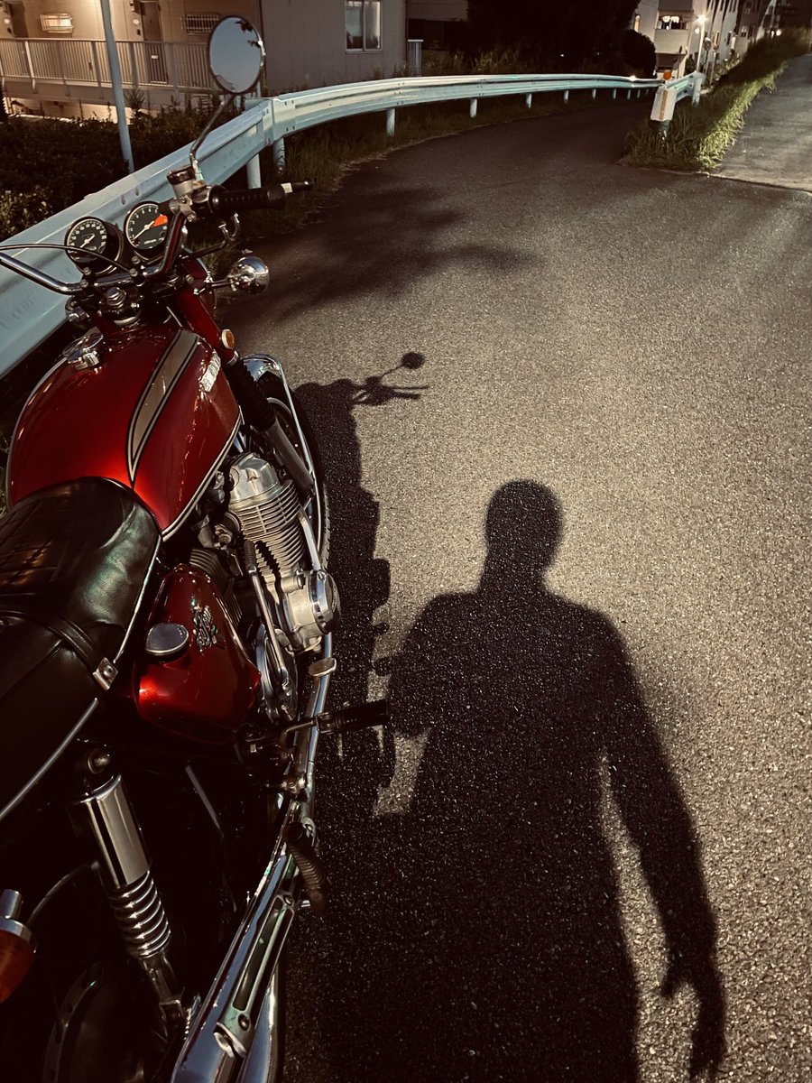 秋に入った‼️

#HONDA
#秋
#オートバイ