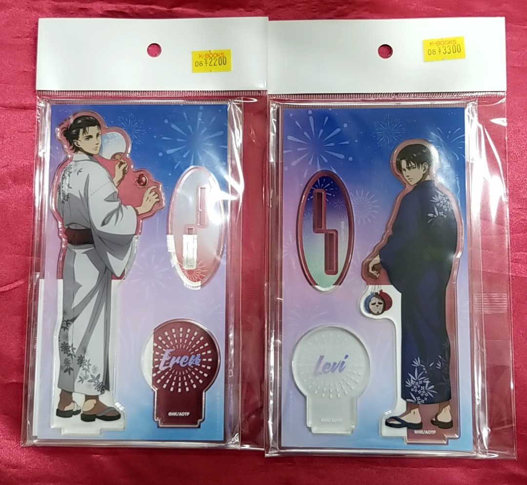 進撃の巨人 リヴァイ アクリルキーホルダー 浴衣Ver. gigo 進撃の巨人