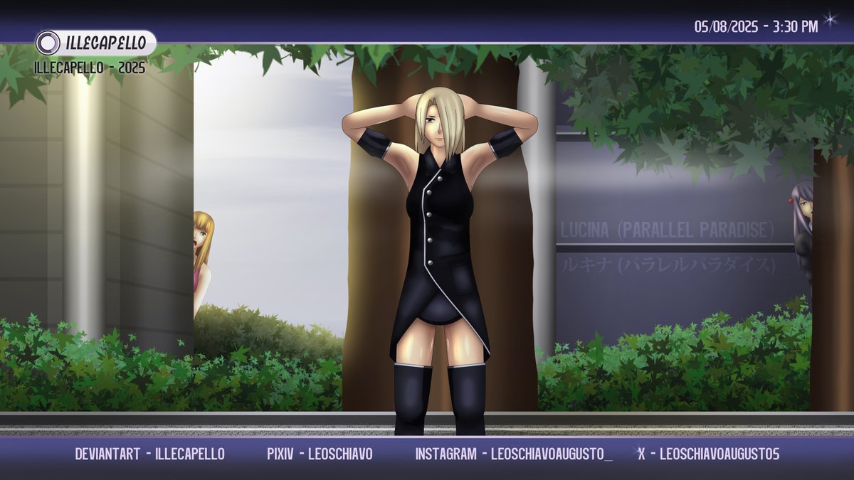 IlleCapello's tweet image. Parallel Paradise character revelation: &quot;Lucina&quot;, previously unnamed former Grand Soeur when Lee Mary was a child.

Pic 1: Fanart by me
Pic 2: &quot;Lucina&quot; in chapter 176

#パラレルパラダイス #イラスト #parallelparadise #lucina #anime #manga #fanart #armpits #sexy #girl #sleeveless