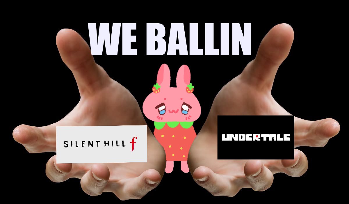 Today we BALL :3

Who knows what I’m playing tonight on stream 1 PM EST

BE THERE OR I WILL CRY, PLEASE?
🫵🥺

Silent hill f or Undertale? Hmmm..