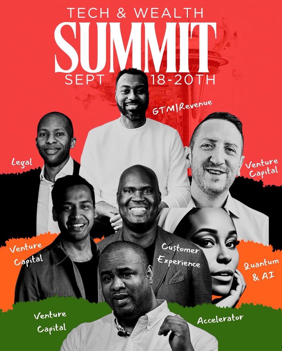 Blessings and prayers to everyone that attended the Tech and Wealth Summit this weekend! Thank you for the invite  🙏<a href="/markmonroe/">markmonroe</a> <a href="/jolyngc/">Jolyn GC in the place to be</a> @thecomeupseries