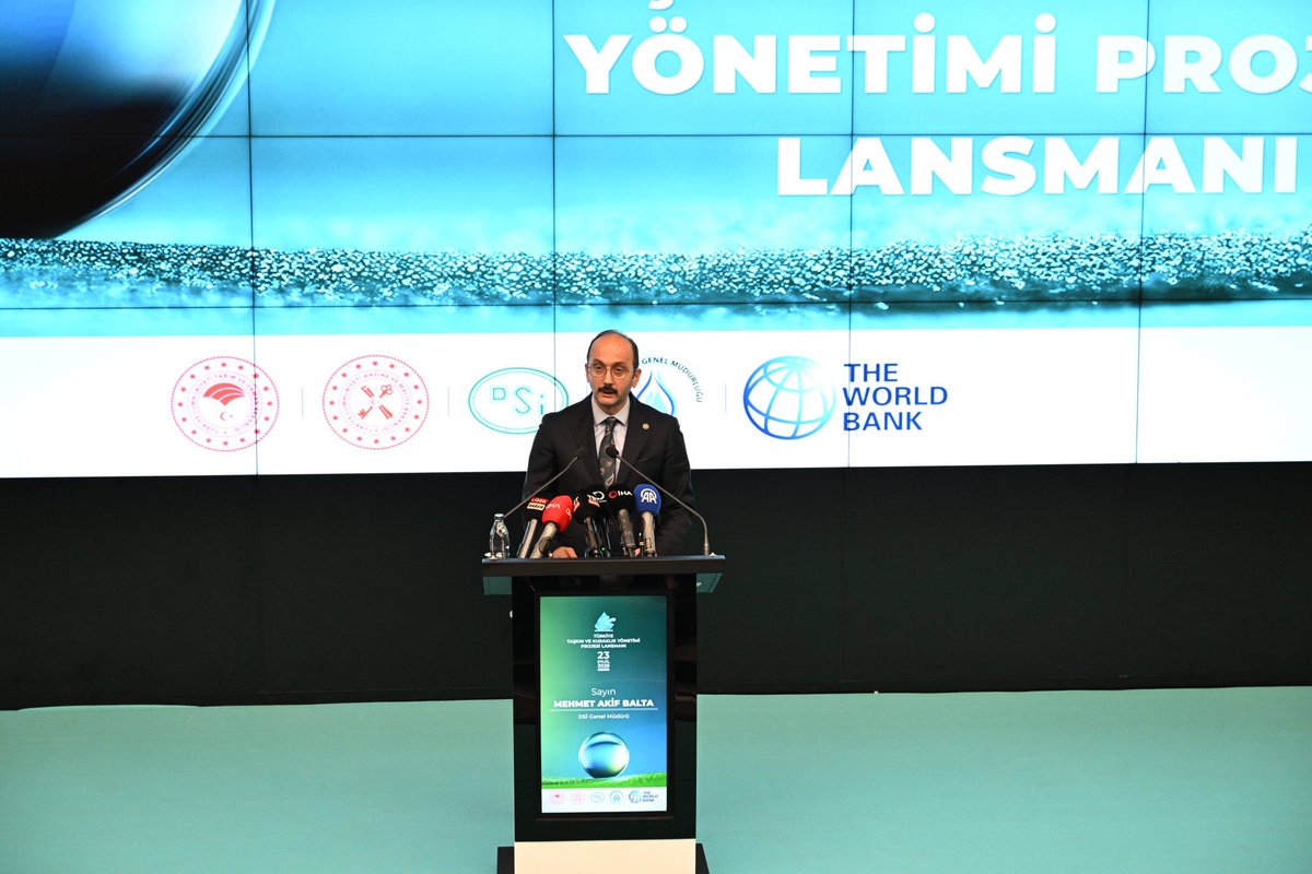 Tarım ve Orman Bakanımız Sayın İbrahim Yumaklı'nın himayelerinde ''Türkiye Taşkın ve Kuraklık Yönetimi Projesi Tanıtım Programı gerçekleştirildi. 

Türkiye Taşkın ve Kuraklık Yönetimi Projesi ile ülkemizde etkileri derinden hissedilen iklim değişikliğinin yol açtığı taşkın ve