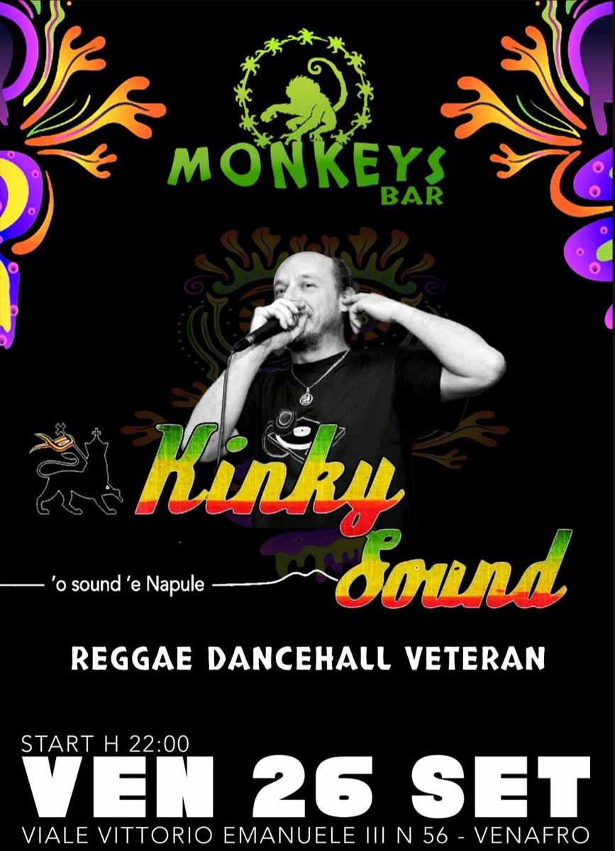 KINKY SOUND  - #Dancehall
Un Sound veterano della scena Nazionale ed Interna...
tinyurl.com/2bmj3eqo
