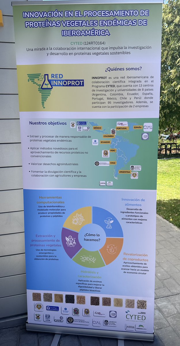 CIAL_CSIC_UAM's tweet image. Hoy, la Red INNOPROT ha celebrado su primera reunión en el CIAL. 🌍 Investigadores de 8 países se han unido para impulsar el desarrollo de proteínas vegetales endémicas, promoviendo la sostenibilidad y la innovación agroalimentaria. #INNOPROT #Agroalimentación #Investigación