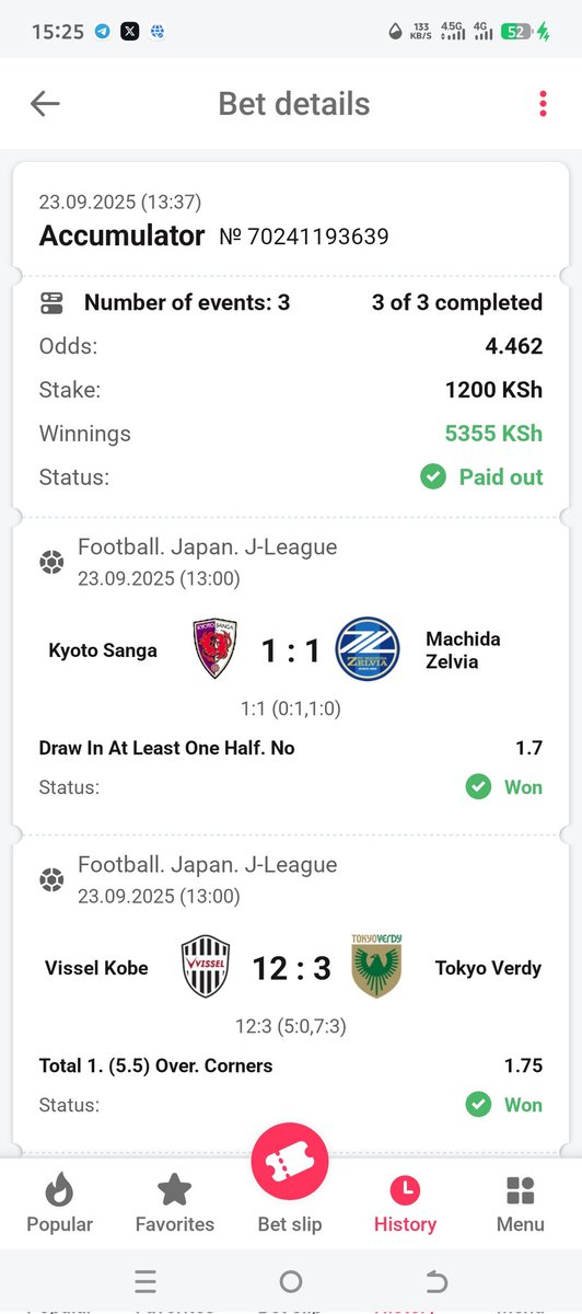 Woon 🍻🍻1st win for the day 💪💪congratulations🎉🎉. 

80 Bob now to ten lucky who will retweet and join my group👇👇
chat.whatsapp.com/JLDkbnDAN4m2fX…

Posting the next bet here ✅🙏
Join that group we make money.