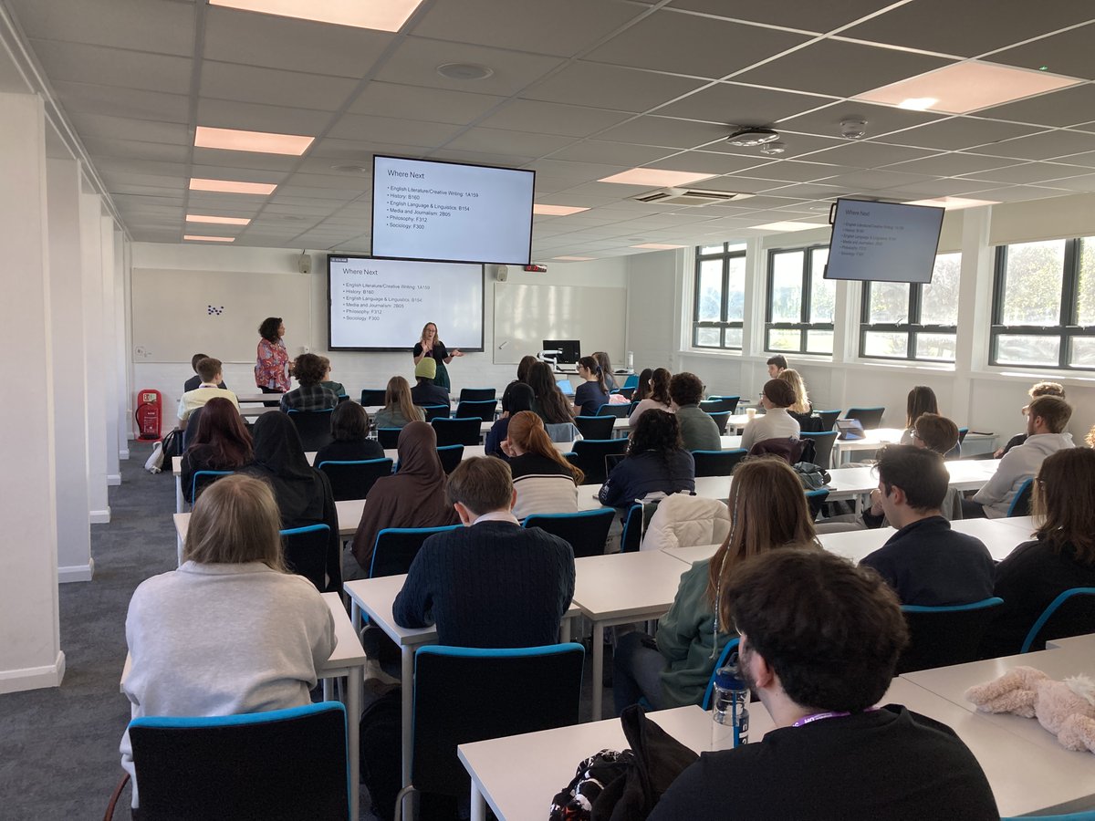 The degree journey starts now! Its welcome week and students are settling in to the History Degree <a href="/UniofHerts/">University of Hertfordshire</a> <a href="/uhcreatives/">The School of Creative Arts</a>