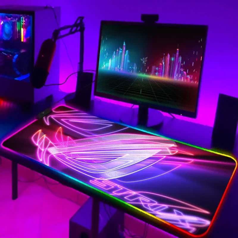BilankasWorld's tweet image. Give your desk a glow-up with the ROG Cool RGB Mouse Pad! Smooth control meets vibrant colors, making work or play a celebration. Who knew a mouse pad could brighten your day and boost focus? Keep the good vibes flowing! #DeskGoals #RGBMagic bilankasworld.ca/products/rog-c…