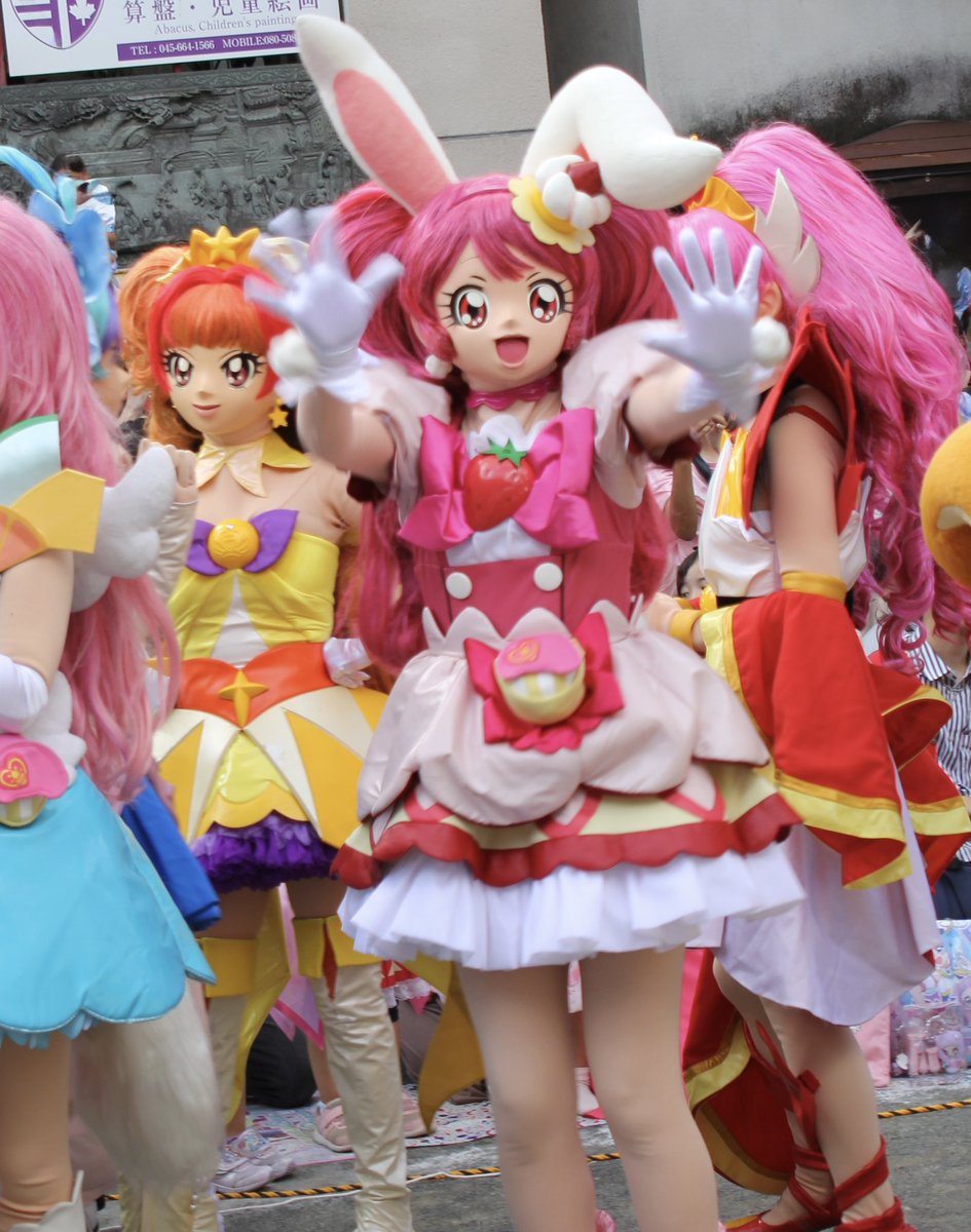 これ！
この致死量のファンサをくらったの永遠に忘れない🍓😇
 #全プリキュアパレード2周年