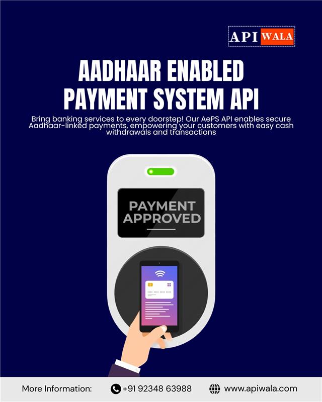 apiwala's tweet image. 💳 Seamless Banking with APIWala’s AEPS API!
Offer your customers secure cash withdrawals, instant balance checks, and mini-statements with ease.
👉 Start Seamless Banking Today: apiwala.com
#APIWala #AEPSAPI #DigitalBanking #AadhaarATM #SecureTransactions