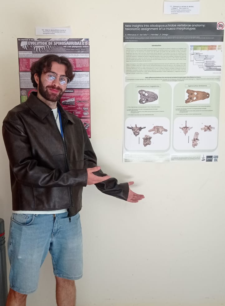 Godzillin's tweet image. El esqueleto postcraneal de los #cocodrilos alodaposúquidos de #LoHueco, comunicación presentada por A. Villanueva et al. en las X Jornadas Internacionales de Salas de los Infantes (#Burgos):

▶️ godzillin.blogspot.com/2025/09/el-esq…
#Cretaceous #crocodiles #paleontology #meeting