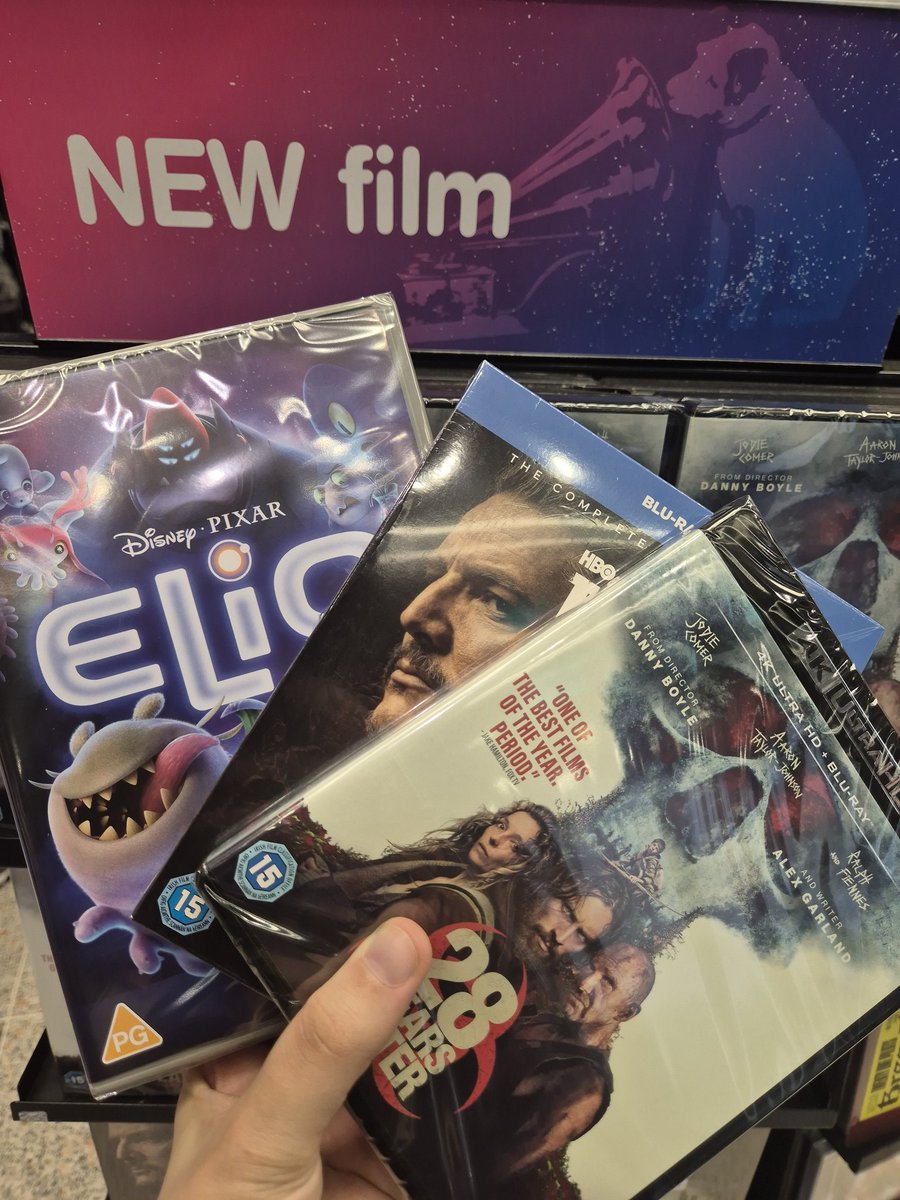 season 2 of #TLOU #28yearslater and #elio are in our new releases this week ✨️ 
#hmv #hmvburton