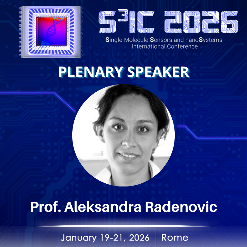 S3IC_Conference's tweet photo. We are thrilled to welcome Aleksandra Radenovic as a Plenary Speaker at #S3IC2026 Join us in Rome, January 19–21, 2026 for cutting-edge discussions on single-molecule sensors & nanosystems.
🔗 https://t.co/cWvRyKD8mh
#Nanotechnology #S3IC https://t.co/16Hc1PbWvY