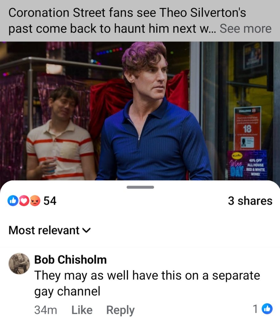 the concept of having a separate gay channel....