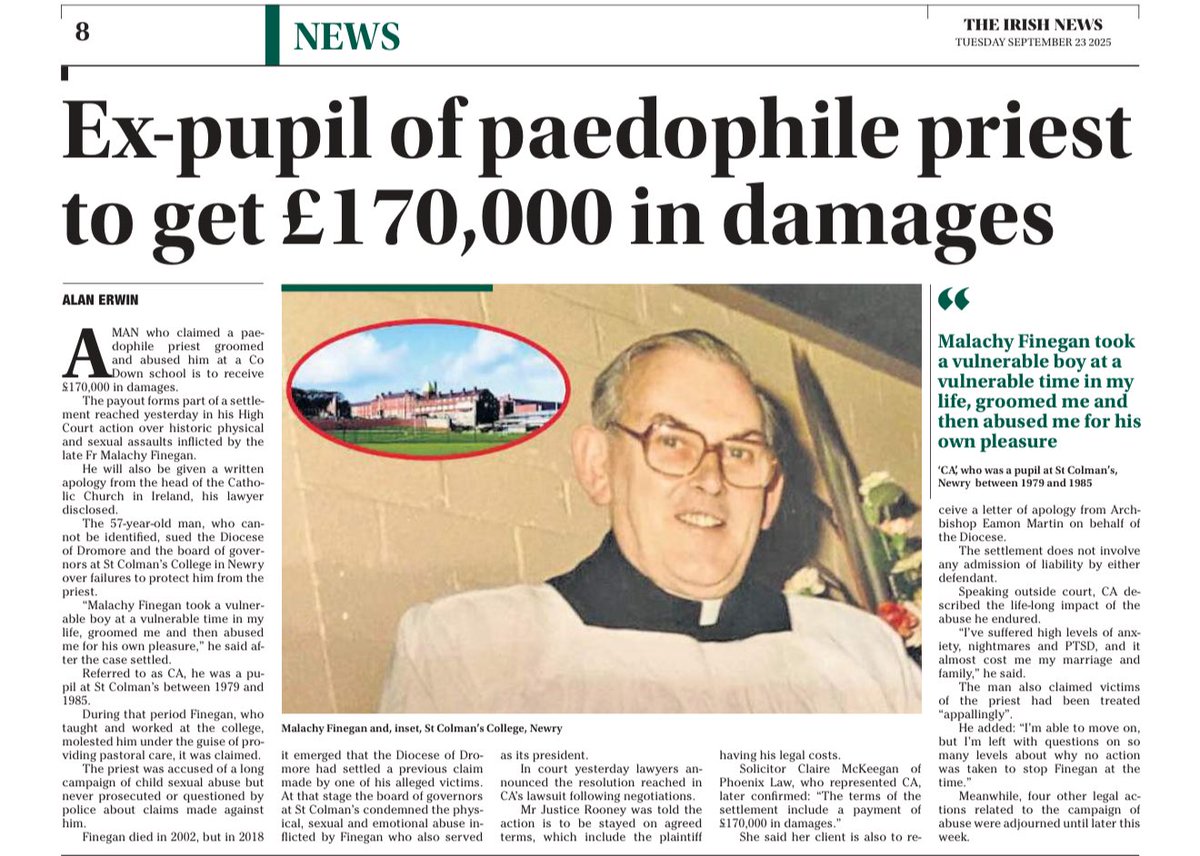 MckeeganClaire's tweet image. Back at the High Court for day#2 of the St Colmans Abuse cases 
@vichaddock @shan_agh