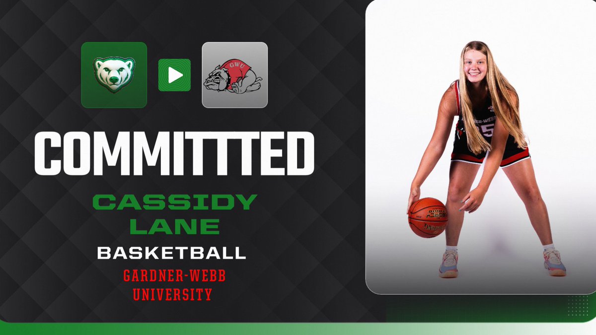 Congratulations to Senior Cassidy Lane on her commitment to continue her basketball and academic career at Gardner Webb University in North Carolina!