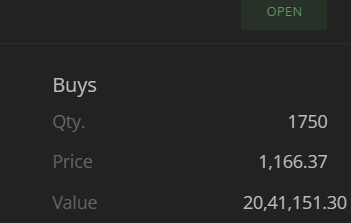 iManasArora's tweet photo. #NewPosition - LONG in #LUMAXTECH at 1166.37

Stop  2% 

Target: https://t.co/YkUjlplEAy

Disc: Not a buy recommendation. Do NOT copy and lose your capital because you are very likely to. https://t.co/xj6RmXLK5i