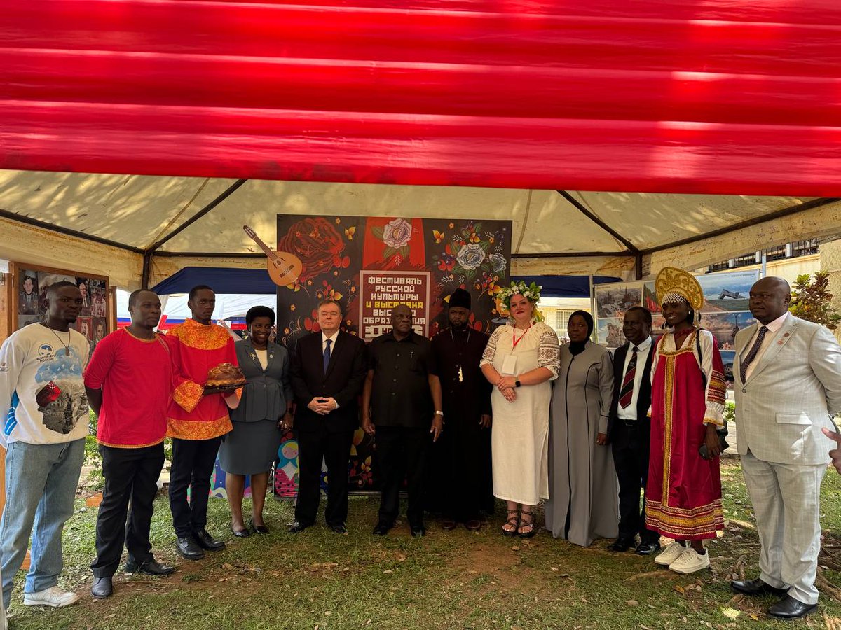 🇷🇺 🇺🇬 On September 19-20 the Russian culture festival &amp; Russian Higher Education Expo were held in Uganda.