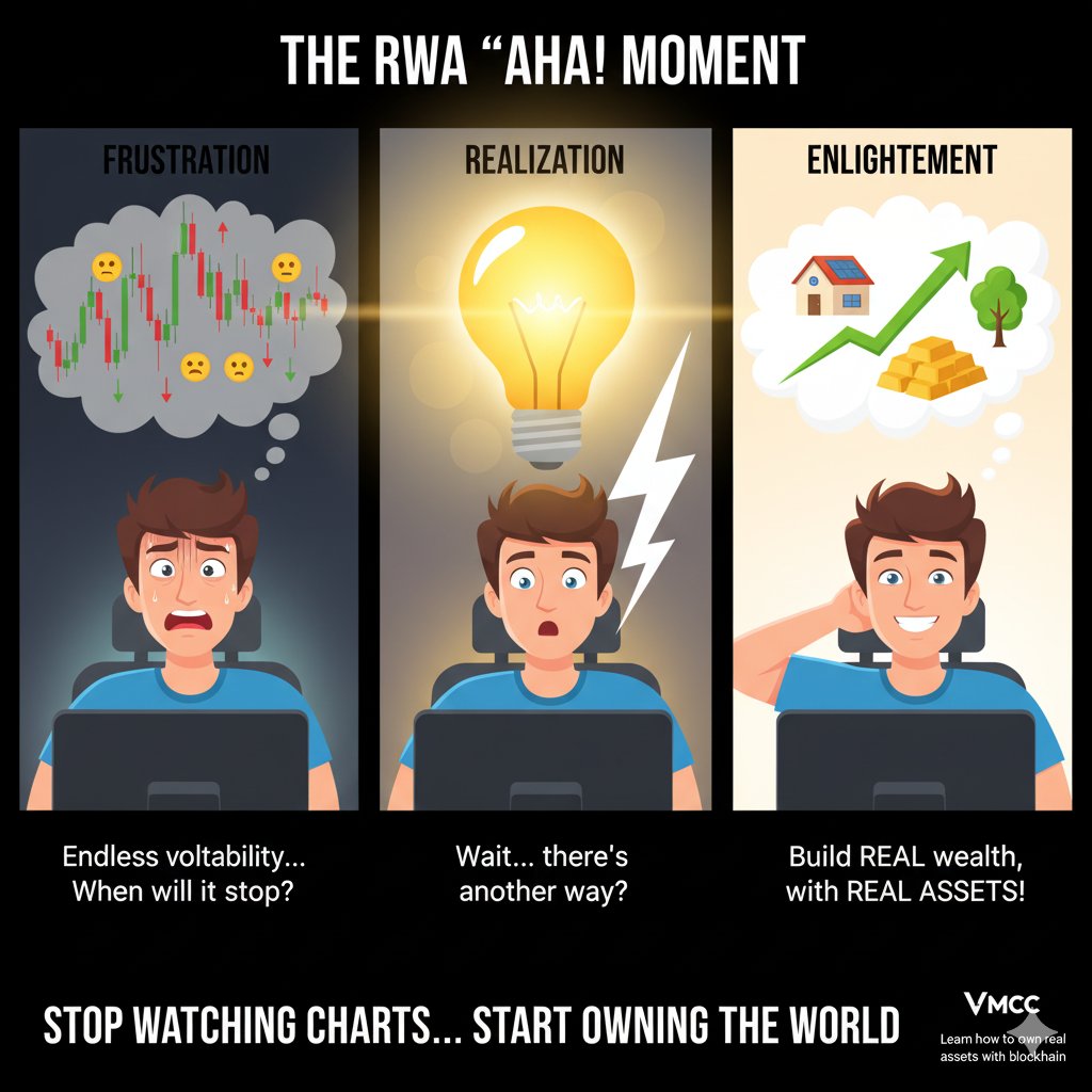 Tblizz_Empire's tweet image. What if you could build real wealth with real assets powered by blockchain? 🤔 The &apos;Aha!&apos; moment is realizing #RWA tokenization offers a smarter, more stable path.

 Time to own your future!

@OloSears @vmccdao @TeaonaX 

#VMCC #VMCCDAO