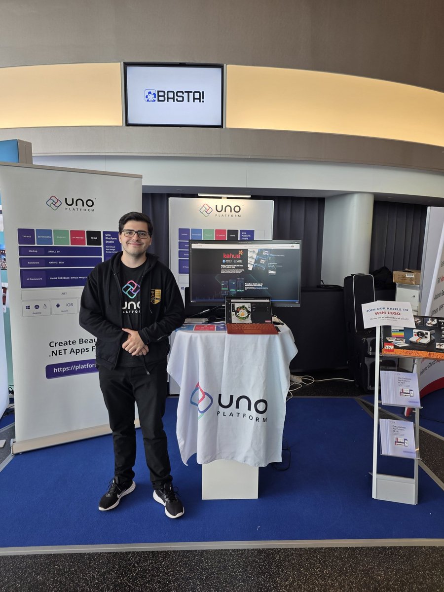 mzikmunddev's tweet image. Our @UnoPlatform booth at @BASTAcon Mainz is up and running! Come learn about the most productive #dotnet cross-platform app development solution!