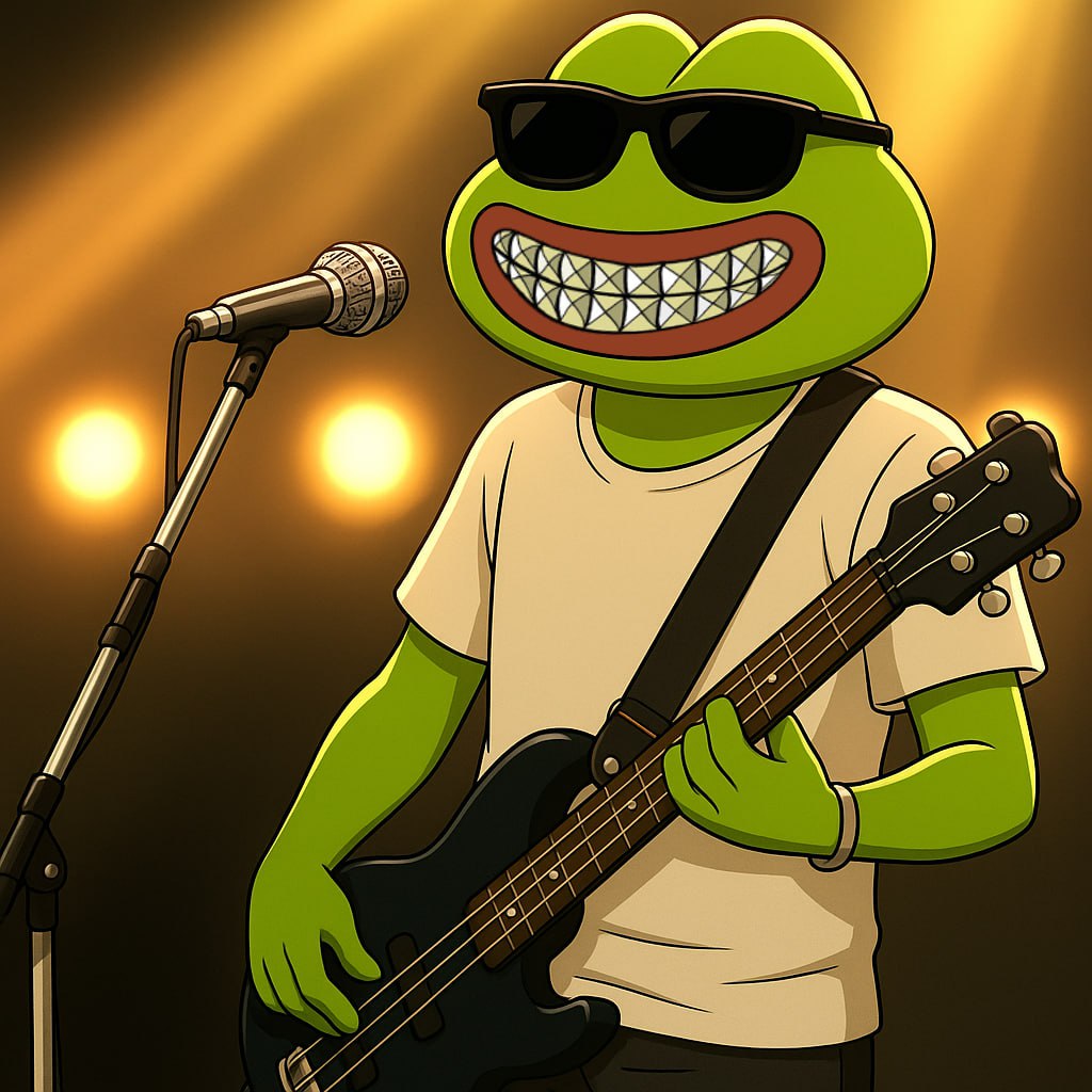 Mic check. Guitar tuned. Lights on.

The Rockstar is almost ready.

The calm before the chaos…, but when it does, you’ll hear it across Solana. 

#BACARDO #MemeCoin #Solana #BacardoRocks