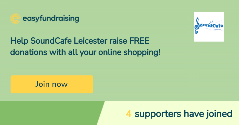 SoundcafeL's tweet photo. Please support SoundCafe Leicester on #easyfundraising, you can raise FREE donations for us when you shop online with over 7,500 brands. It's simple and only takes 2 minutes to sign up! This will make a BIG difference to us.
Please visit: https://t.co/i4m4chakjD https://t.co/iedZCJ5q7O