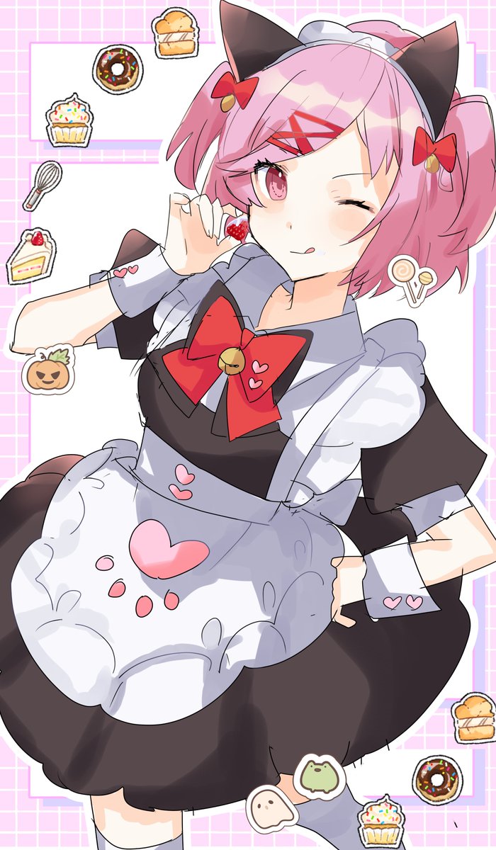 #DDLC #ドキドキ文芸部 
ネコミミ！