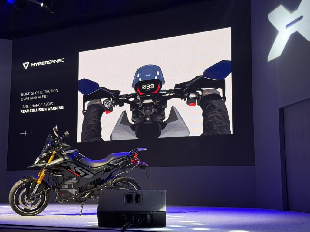 Ultraviolette X47 unveiled today. Absolutely packed with features and tech including a comprehensive ADAS ARAS? (R for rider) suite