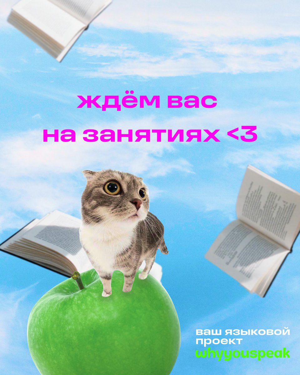 теперь офишл уже (офишл с афишей..) начинаем набор студентов на индивиды/пары на итальянский язык! 

стоимость можно чекнуть на сайте и там же оставить заявку! whyyouspeak.ru

промокод WHYYOUITALY даст дополнительную скидку 💘 укажите его при заполнении