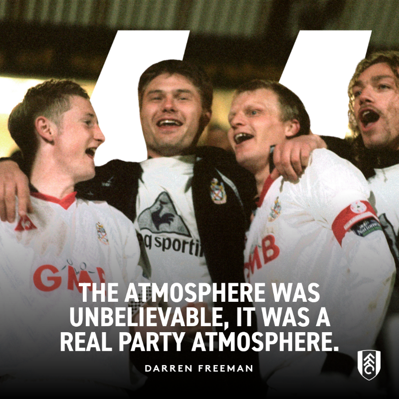 FulhamFC's tweet photo. Fulham-Cambridge United matches do not happen very often, but the mention of this fixture will evoke particularly fond memories in fans of a certain age.

Taking it back to 1996/97... ⏮️