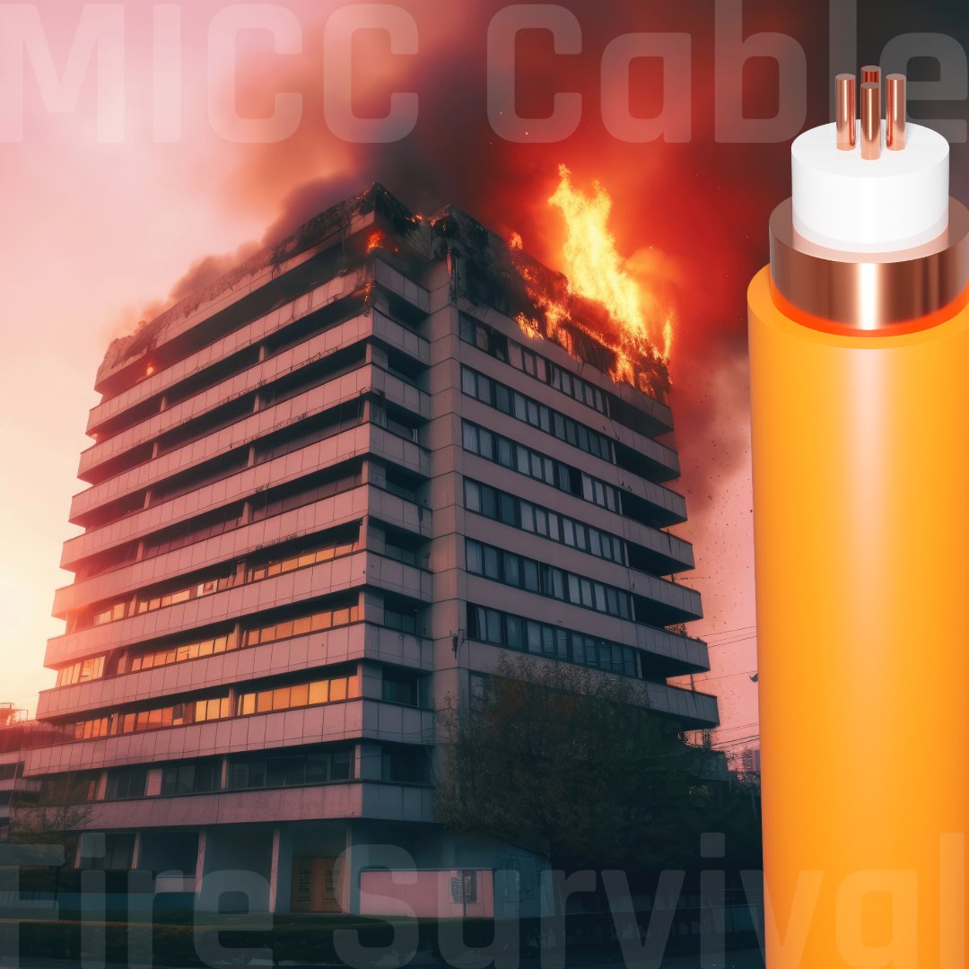 MICC cables can withstand temperatures beyond 930°C, ensuring critical systems remain operational during a fire. MICC doesn't spread flames, or emit toxic gases, offering insurers confidence in building safety.

Discover more: eu1.hubs.ly/H0n0NHR0 

#Insurance #Cabling #MICC