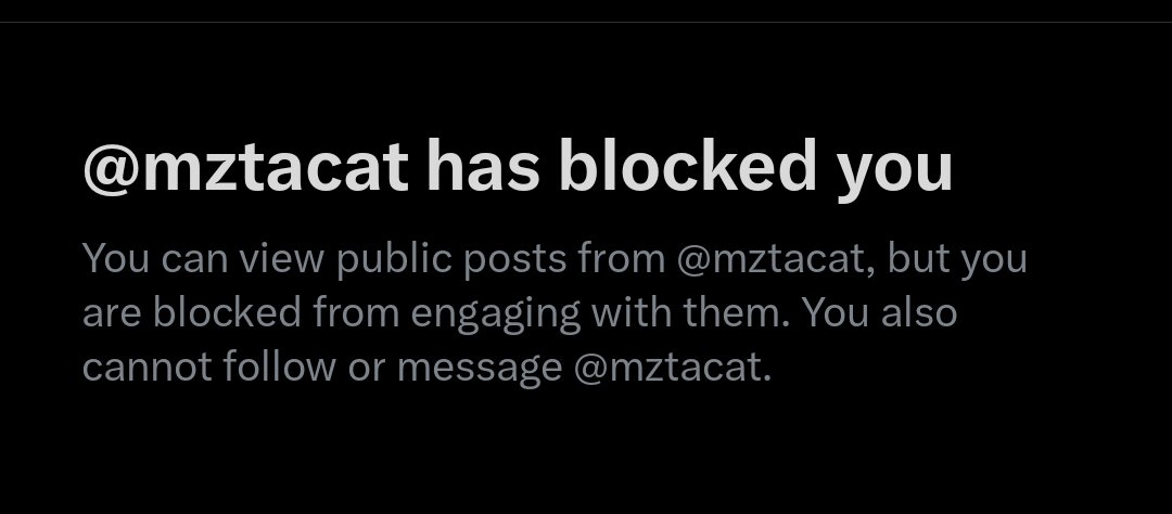 CRYPTO MONKEY (@monkeypath) on Twitter photo Looks like <a href="/mztacat/">ใฝ๏ธแ๏พt ๐พ</a> blocked me instead of acknowledging the mistake he/she made.
Blocking doesn't erase the facts - clarity and accountability do! ๐
<a href="/lamumudotxyz/">Lamumudotxyz</a> mint going on! Looks like <a href="/mztacat/">ใฝ๏ธแ๏พt ๐พ</a> blocked me instead of acknowledging the mistake he/she made.
Blocking doesn't erase the facts - clarity and accountability do! ๐
<a href="/lamumudotxyz/">Lamumudotxyz</a> mint going on!