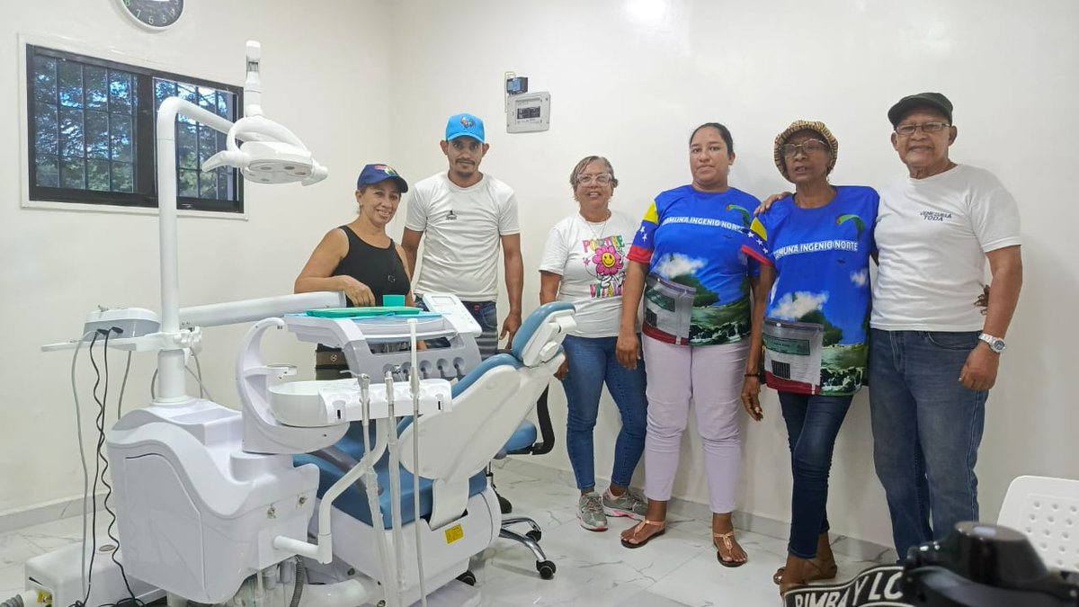 comunas_miranda's tweet image. La Comuna Ingenio Norte, ubicada en el municipio Zamora del Edo #Miranda, ha demostrado una extraordinaria labor al consolidar un Centro de Odontología, el cual sirve como ejemplo de autogestión y desarrollo comunal, fue posible gracias a la Consulta Popular. #ComunaONada