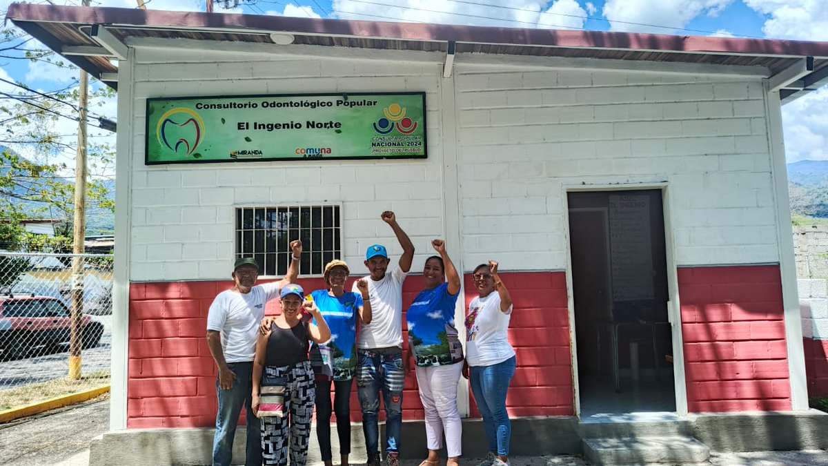 comunas_miranda's tweet image. La Comuna Ingenio Norte, ubicada en el municipio Zamora del Edo #Miranda, ha demostrado una extraordinaria labor al consolidar un Centro de Odontología, el cual sirve como ejemplo de autogestión y desarrollo comunal, fue posible gracias a la Consulta Popular. #ComunaONada