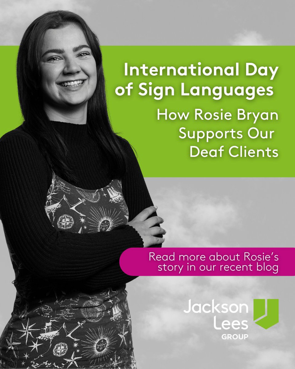 Today is International Day of Sign Languages.

That’s why we’re proud to share the story of Rosie Bryan, Paralegal in our Wills, Trusts &amp; Probate team. 

Read more here: ow.ly/kS3f50X0Irh