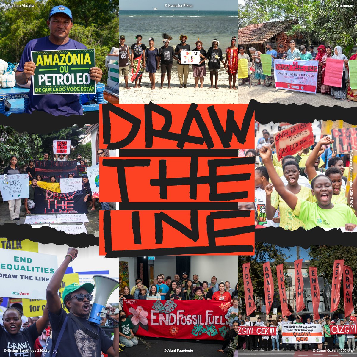 CANIntl's tweet image. The Global Week of Action was a success! 👏

Thousands of people around the world united to #DrawTheLine against fossil fuels, corporate greed, and systemic inequalities driving the climate crisis, and for a #JustTransition.

See the highlights at drawtheline.world!