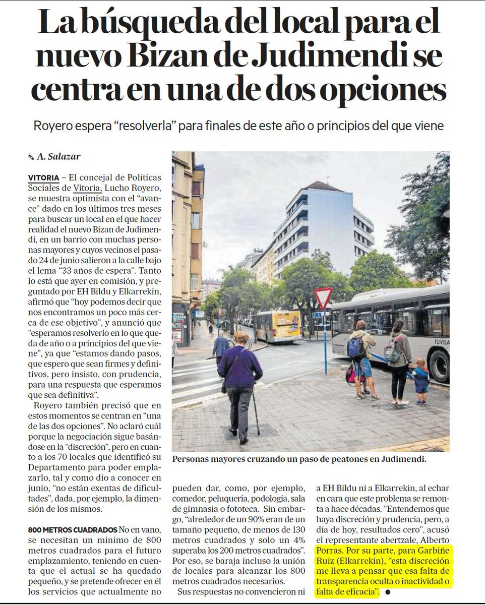 Garbine_Ruiz's tweet photo. Hace más de un año nos prometieron que en julio del 24 conoceríamos el emplazamiento del nuevo #Bizan de #Judimendi.
Ahora dicen que son optimistas y están a punto y que para enero del 26 llegará.

¡Menos anuncios, más hechos!

Hasta el momento 3️⃣concejales, 3️⃣años, y 0️⃣avance. https://t.co/xPU0YRUMmZ