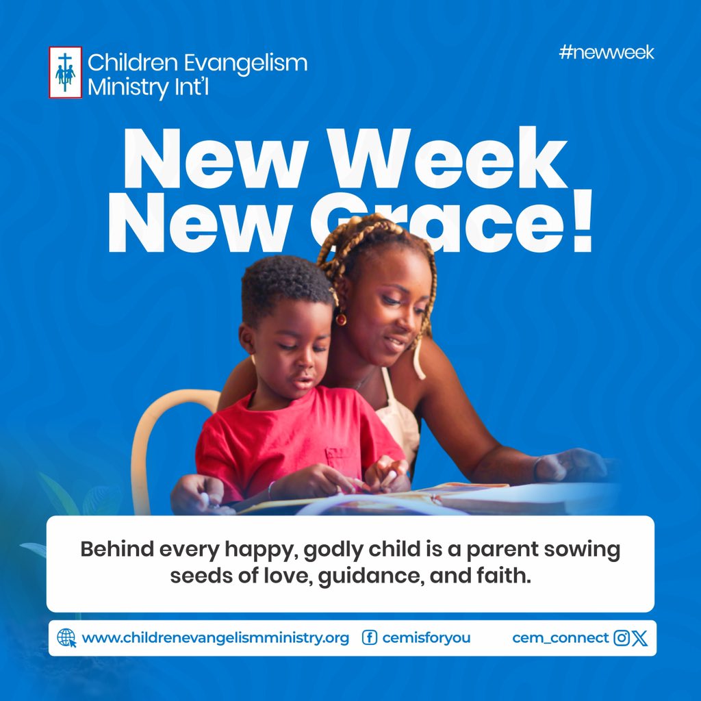 Children Evangelism Ministry International (@cem_connect) on Twitter photo Happy New Week Everyone!
Every moment invested in a child’s life is a step toward a brighter future. ✏️📖
Just like helping with homework builds knowledge, guiding children in godly values builds character and destiny. 🙏
At CEM <a href="/cem_connect/">Children Evangelism Ministry International</a>, we are passionate about Happy New Week Everyone!
Every moment invested in a child’s life is a step toward a brighter future. ✏️📖
Just like helping with homework builds knowledge, guiding children in godly values builds character and destiny. 🙏
At CEM <a href="/cem_connect/">Children Evangelism Ministry International</a>, we are passionate about