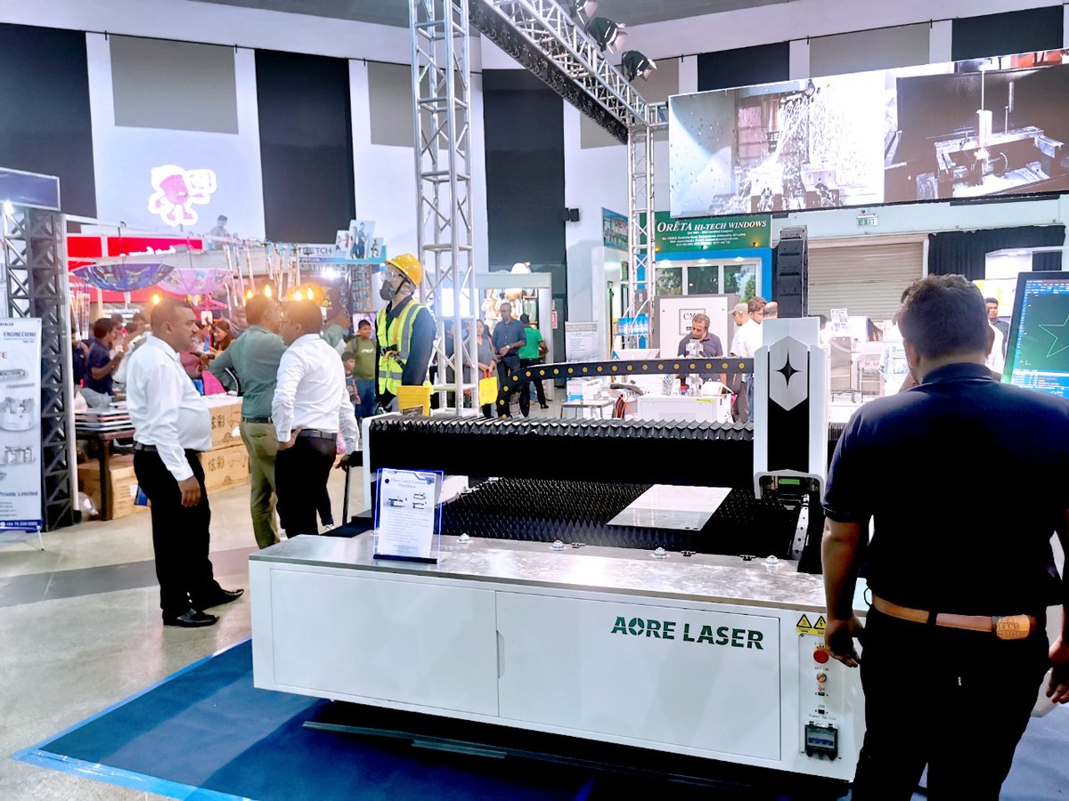 aorelaser's tweet image. That&apos;s a wrap on an amazing Industry Expo 2025 in Sri Lanka! 🇱🇰✨

Our team had a fantastic time connecting with so many brilliant minds in the industry. A huge thank you to every client and partner who stopped by the AORE Laser booth!

#AOREinSriLanka #LaserTech #IndustryExpo