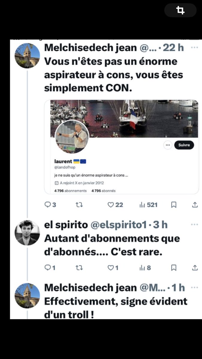 J’ai trop d’abonnés pour eux, je suis donc un troll 😂

#MaisQuilsSontCons