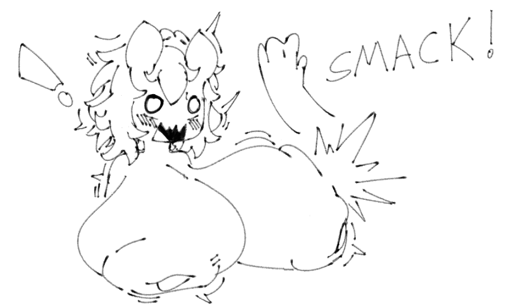 Clockseer's tweet photo. Wanted to try a silly art style I saw on this website and instead I just drew big gross boobs 💔 https://t.co/m9vNtmp42v